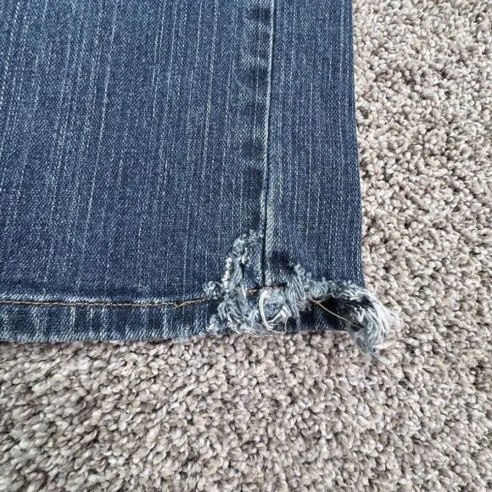 Levi's 514 Jeans Mens 34x30 Slim Straight Denim Medium‎ Wash Blue Actual